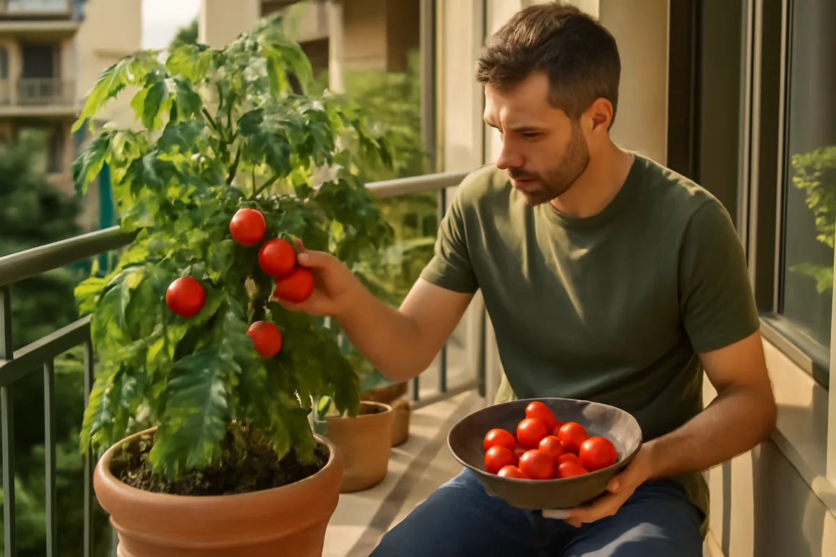 Coltivare pomodori in vaso sul balcone: le tre regole che trasformano il raccolto
