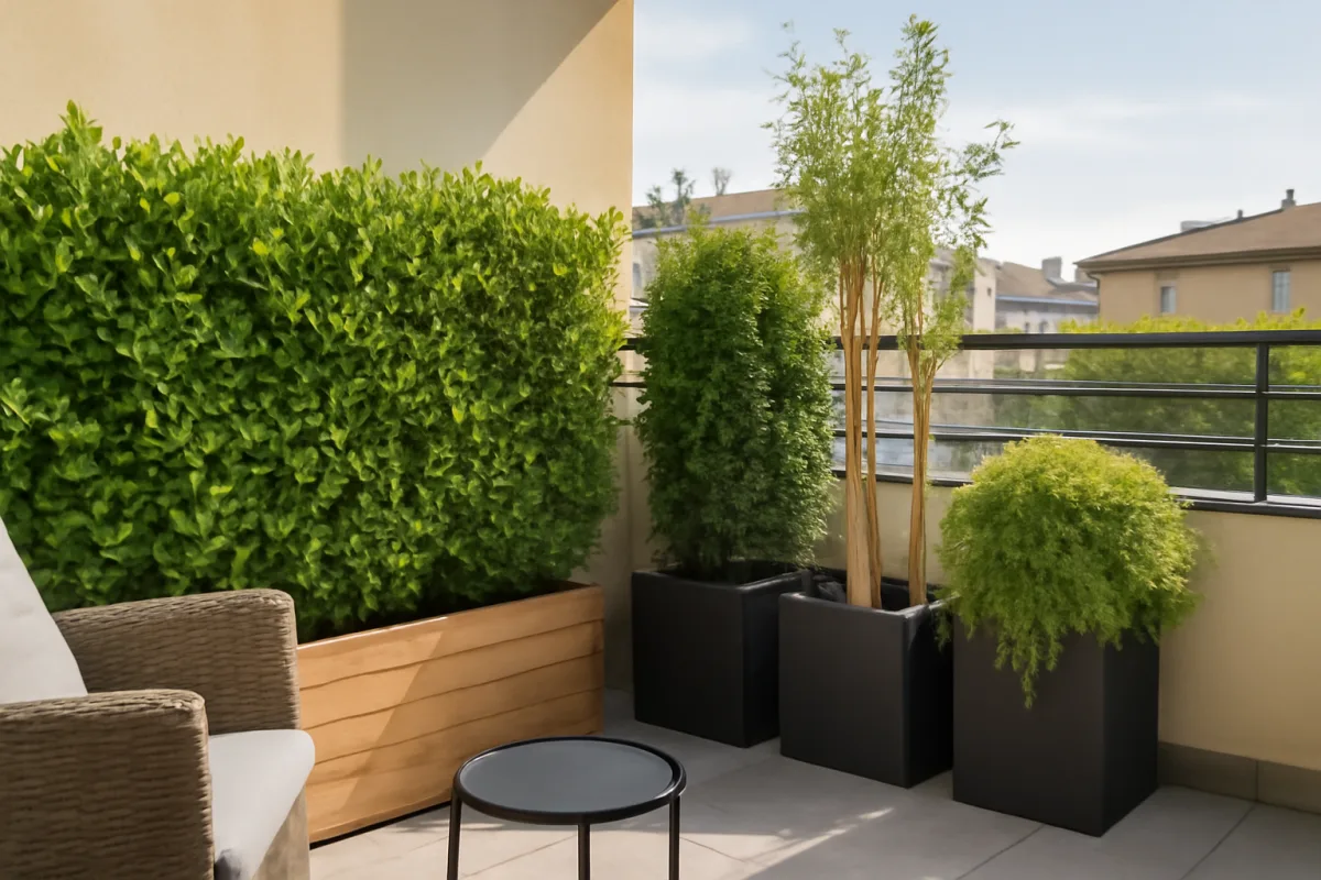 Recinzioni verdi per privacy in terrazzo: piante e tecniche testate che non ingombrano