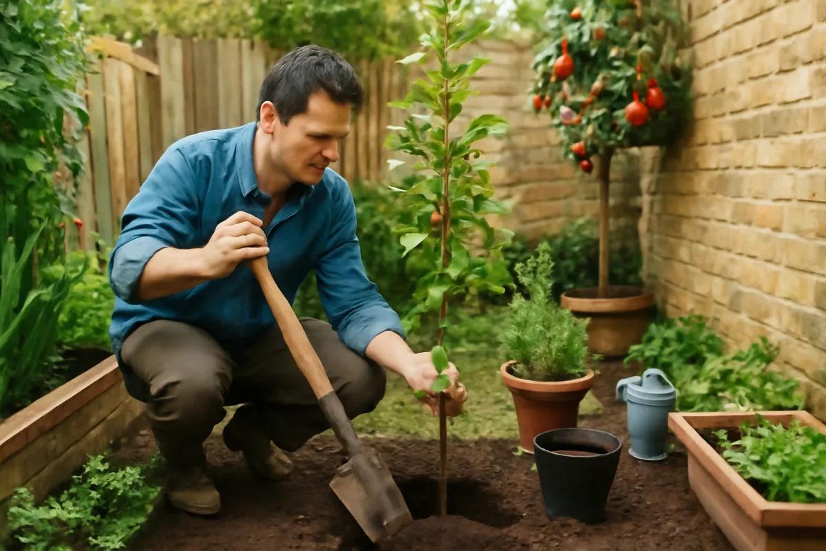 Piantare alberi da frutto in piccoli spazi: come sfruttare ogni metro dell’orto domestico
